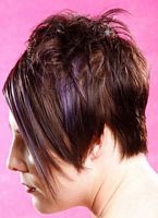  fryzury krótkie z cieniowanymi włosami, młodzieżowe numer:  18